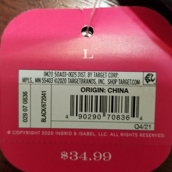 Isabel Maternity Swimsuit Women's Black Adjustable Strap One Piece Size L - Picture 6 of 8